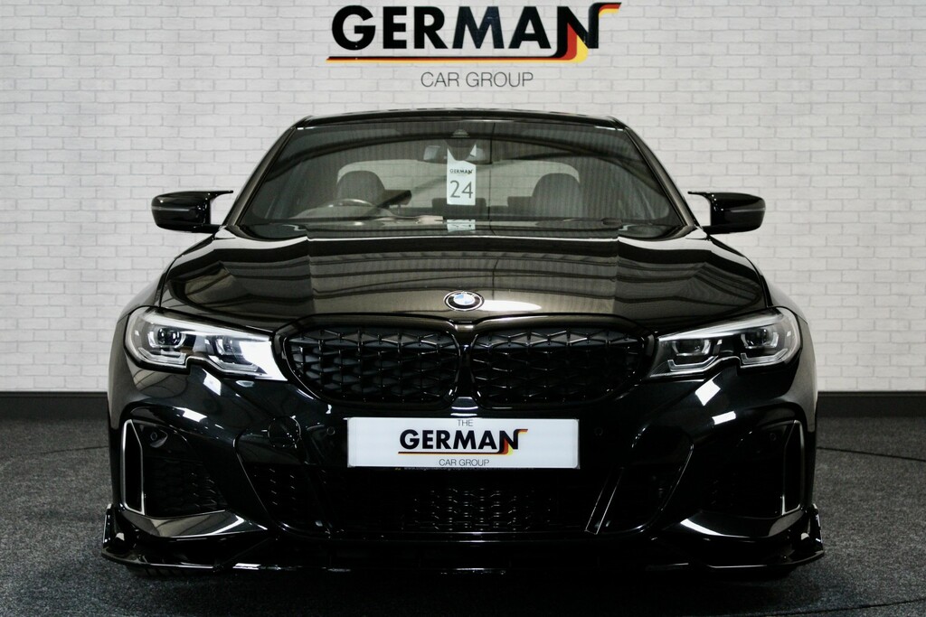 BMW 3 Series Saloon 3.0 M340d Xdrive Saloon Black #3