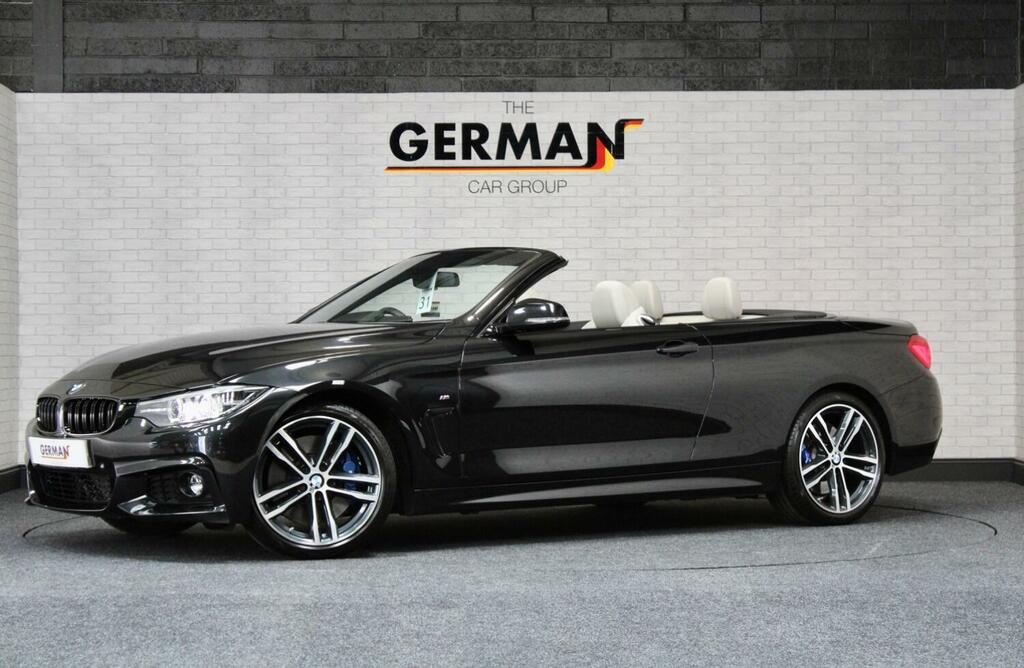BMW 4 Series Convertible 3.0 440I M Sport Convertible Black