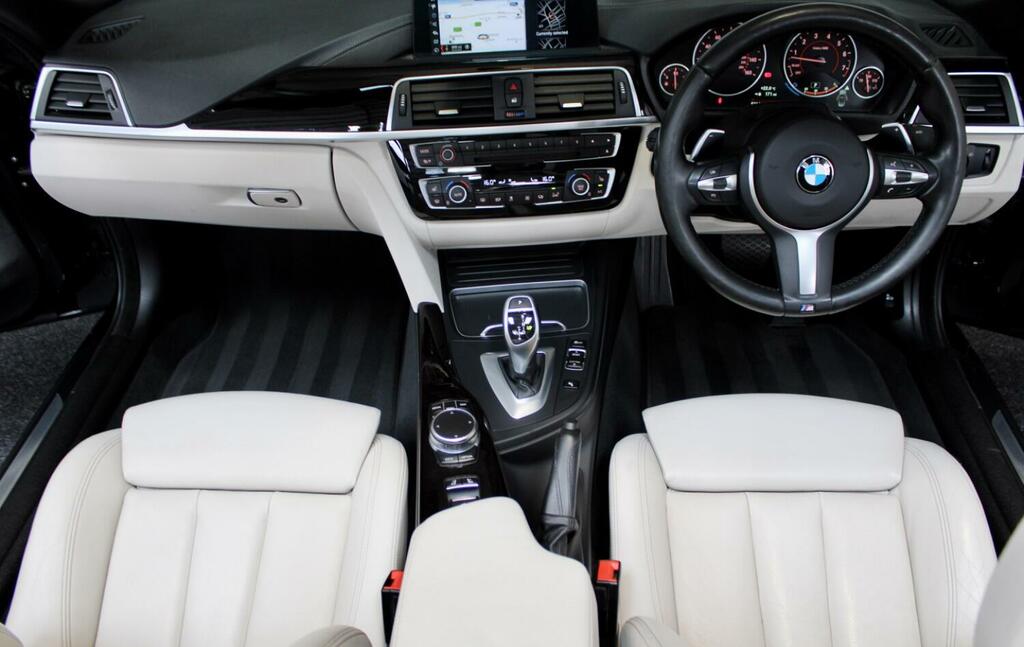 BMW 4 Series Convertible 3.0 440I M Sport Convertible YG18HSN Black #2