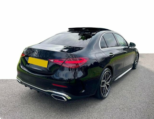 Mercedes-Benz C Class 2.0 C 300 D Amg Line Premium Plus Mhev 262 Bhp Black