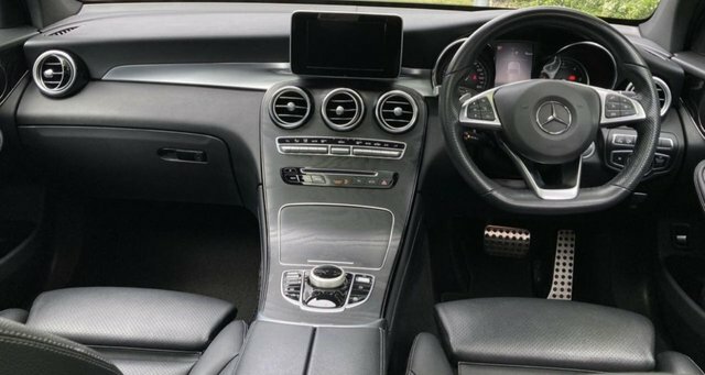Mercedes-Benz GLC Class 2.1 Glc 250 D 4Matic Amg Line Premium 201 Bhp OY68YNU Black #5