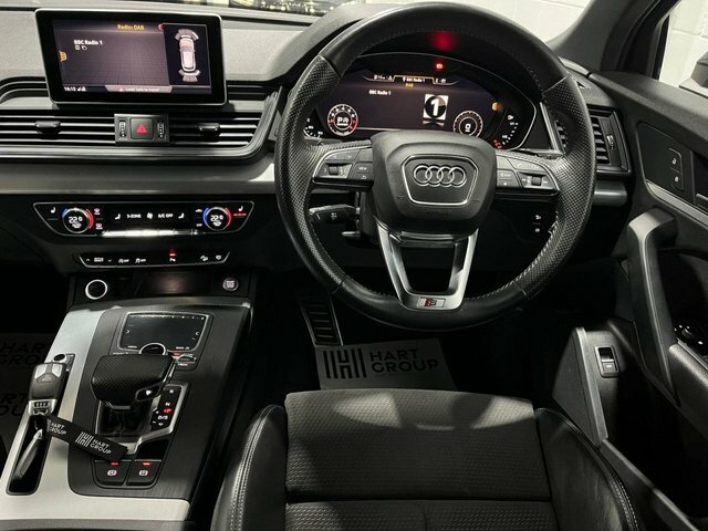 Audi Q5 2.0 Tfsi Quattro S Line 242 Bhp GD69AVK Black #5