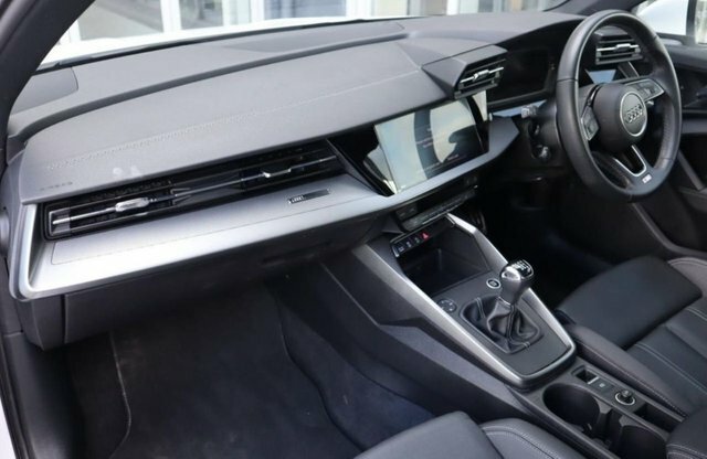 Audi A3 1.0 Sportback Tfsi S Line 109 Bhp White #6