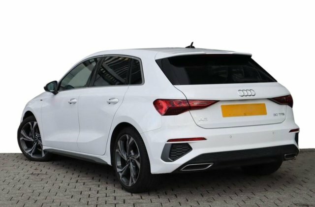 Audi A3 1.0 Sportback Tfsi S Line 109 Bhp White #2