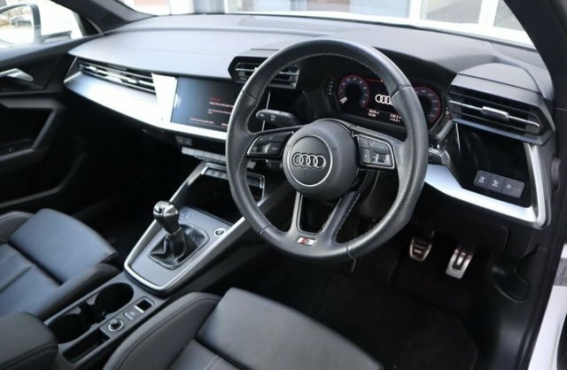 Audi A3 1.0 Sportback Tfsi S Line 109 Bhp White #5