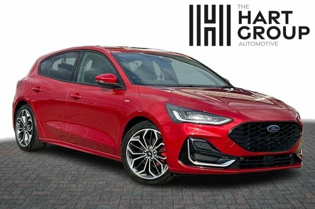 Ford Focus 1.0 St-line Vignale 123 Bhp Red