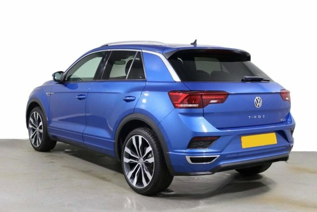 Volkswagen T-Roc 1.6 R-line Tdi 114 Bhp NL68CKY Blue #2