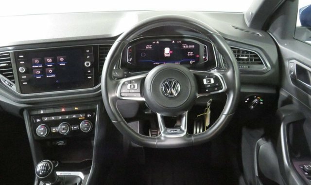 Volkswagen T-Roc 1.6 R-line Tdi 114 Bhp NL68CKY Blue #4