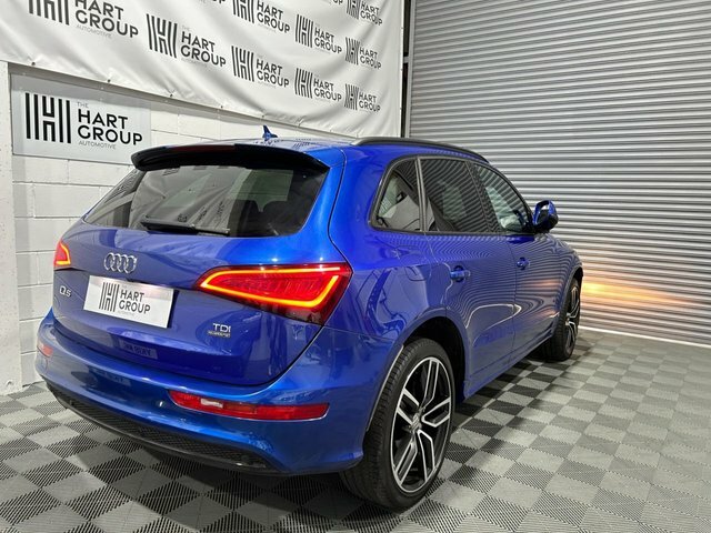 Audi Q5 2.0 Tdi Quattro S Line Plus 187 Bhp Blue #2