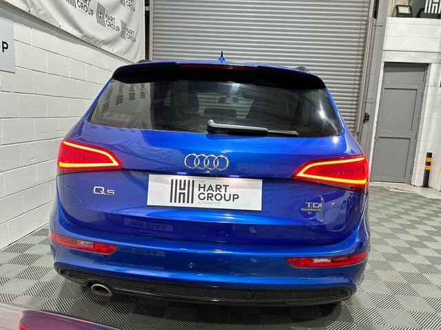 Audi Q5 2.0 Tdi Quattro S Line Plus 187 Bhp Blue #3
