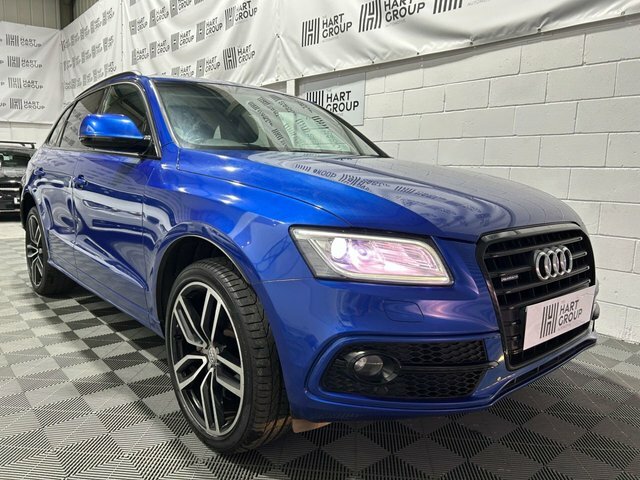 Audi Q5 2.0 Tdi Quattro S Line Plus 187 Bhp Blue
