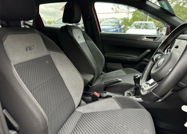 Volkswagen Polo 1.0 R-line Tsi 114 Bhp SB69AOM Red #5