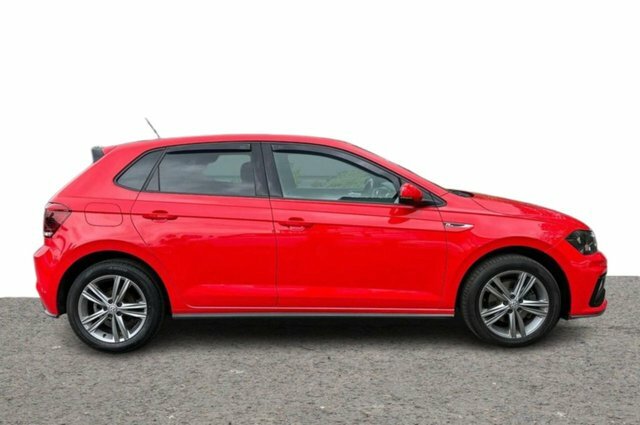 Volkswagen Polo 1.0 R-line Tsi 114 Bhp SB69AOM Red #3