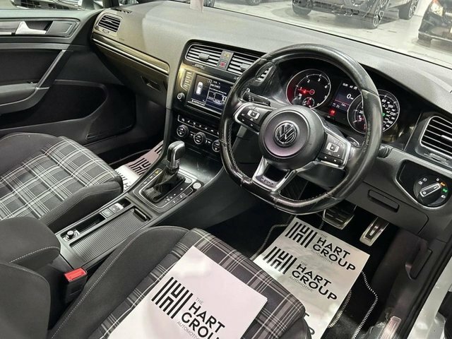 Volkswagen Golf 2.0 Gtd Dsg 182 Bhp ML17YFB White #2