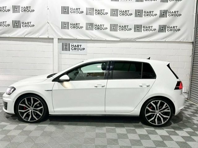 Volkswagen Golf 2.0 Gtd Dsg 182 Bhp ML17YFB White #5