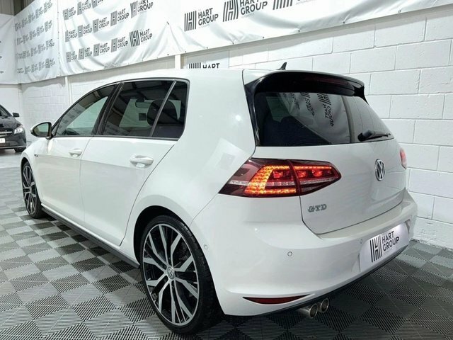 Volkswagen Golf 2.0 Gtd Dsg 182 Bhp ML17YFB White #3