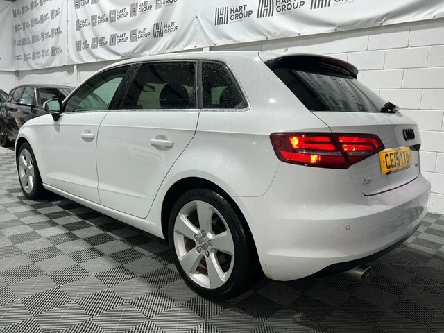 Audi A3 1.6 Tdi Sport 109 Bhp CE15YYU White #3