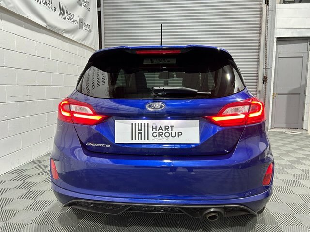 Ford Fiesta 1.0 St-line X 99 Bhp BT18PHN Blue #4