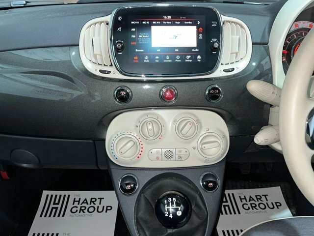 Fiat 500 1.2 Lounge 69 Bhp LJ18XOE Grey #5