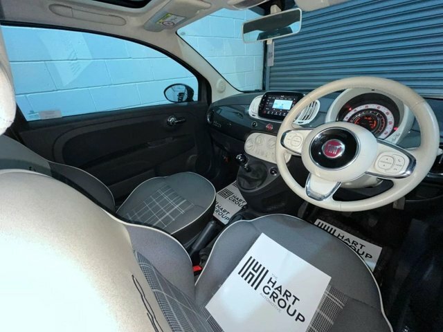 Fiat 500 1.2 Lounge 69 Bhp LJ18XOE Grey #4
