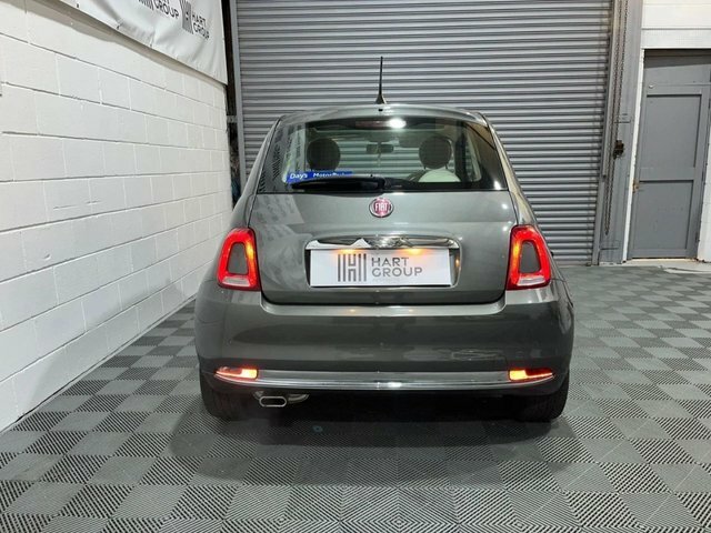 Fiat 500 1.2 Lounge 69 Bhp LJ18XOE Grey #6
