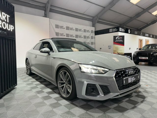 Audi A5 2.0 Tfsi 40 S Line Coupe S Tronic Euro WP20HLA Grey #3