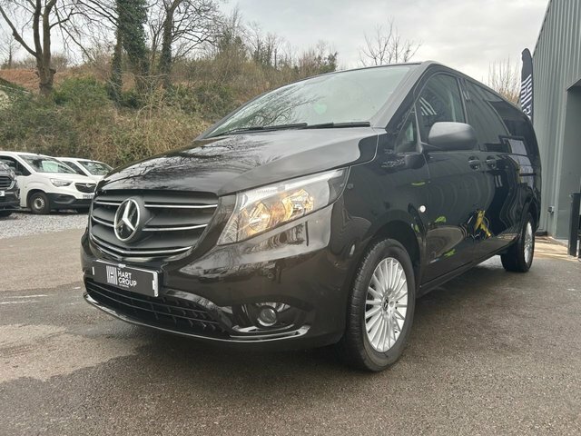 Mercedes-Benz Vito 2.0 116 Cdi Premium Crew Van Double Cab Black #5