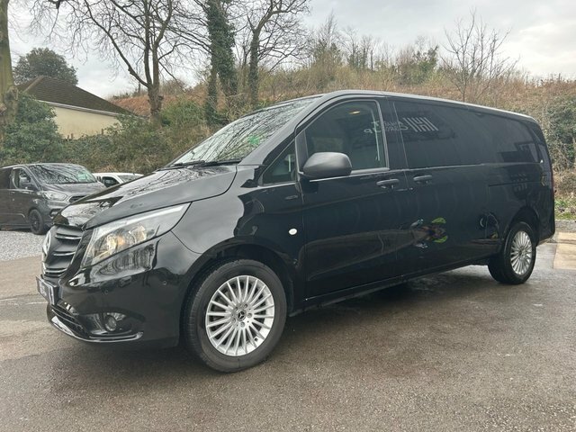 Mercedes-Benz Vito 2.0 116 Cdi Premium Crew Van Double Cab Black #4