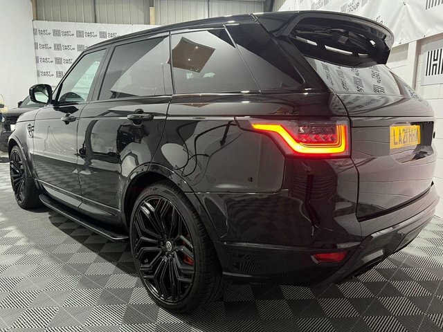 Land Rover Range Rover Sport 3.0 D300 Mhev Hse Suv 4Wd Euro 6 R3SRW Black #4