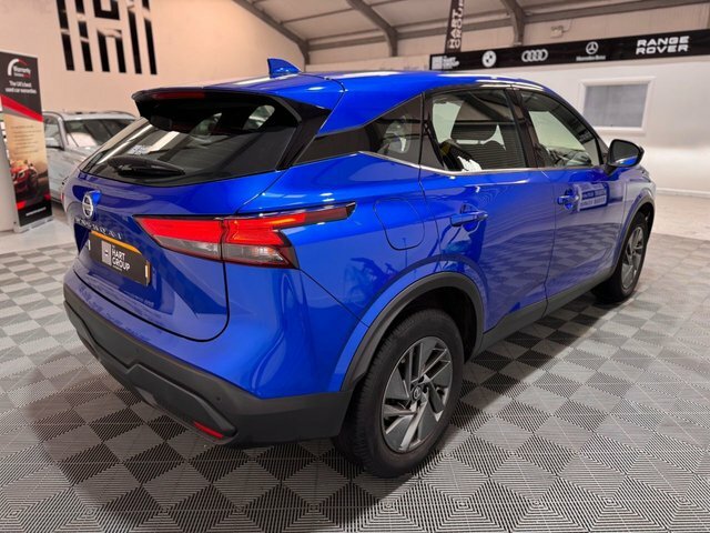 Nissan Qashqai 1.3 Dig-t Mhev Acenta Premium Suv Hybri CV71VVL Blue #6
