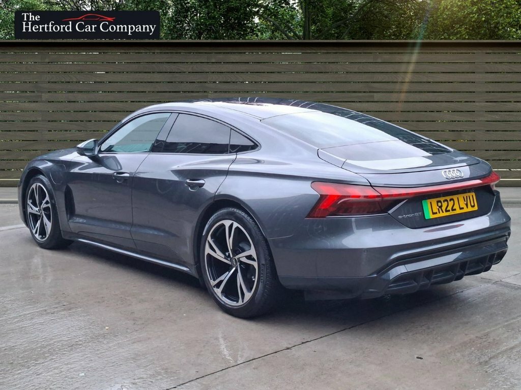 Audi E Tron GT Saloon LR22LVU Grey #5