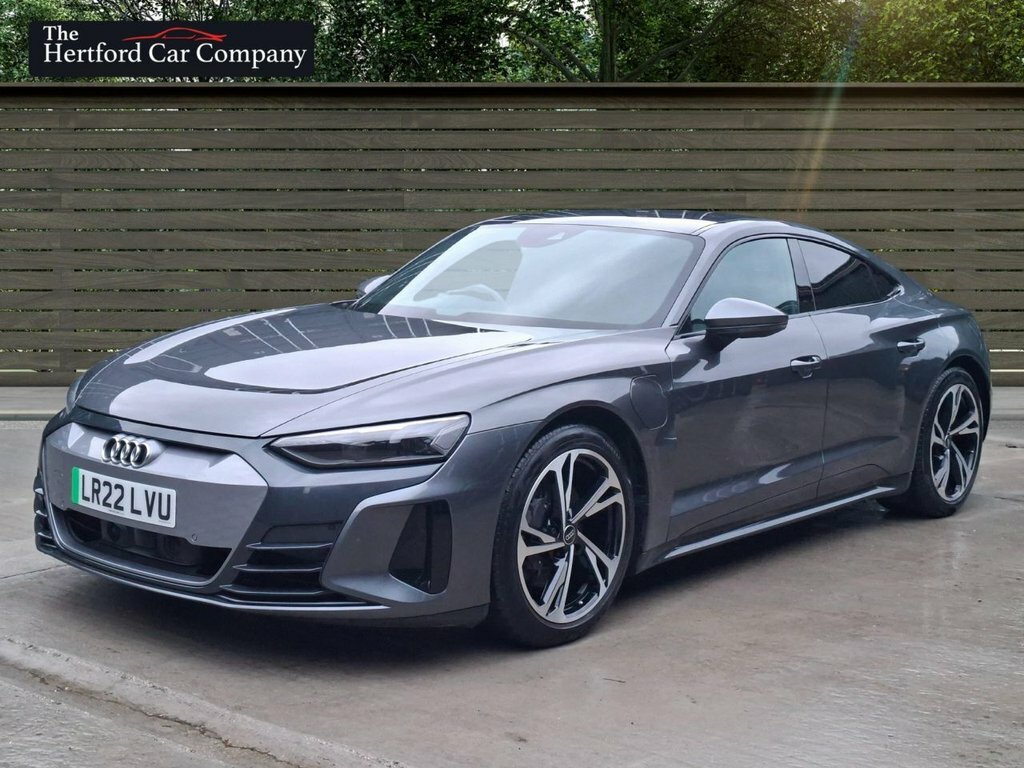 Audi E Tron GT Saloon LR22LVU Grey #3