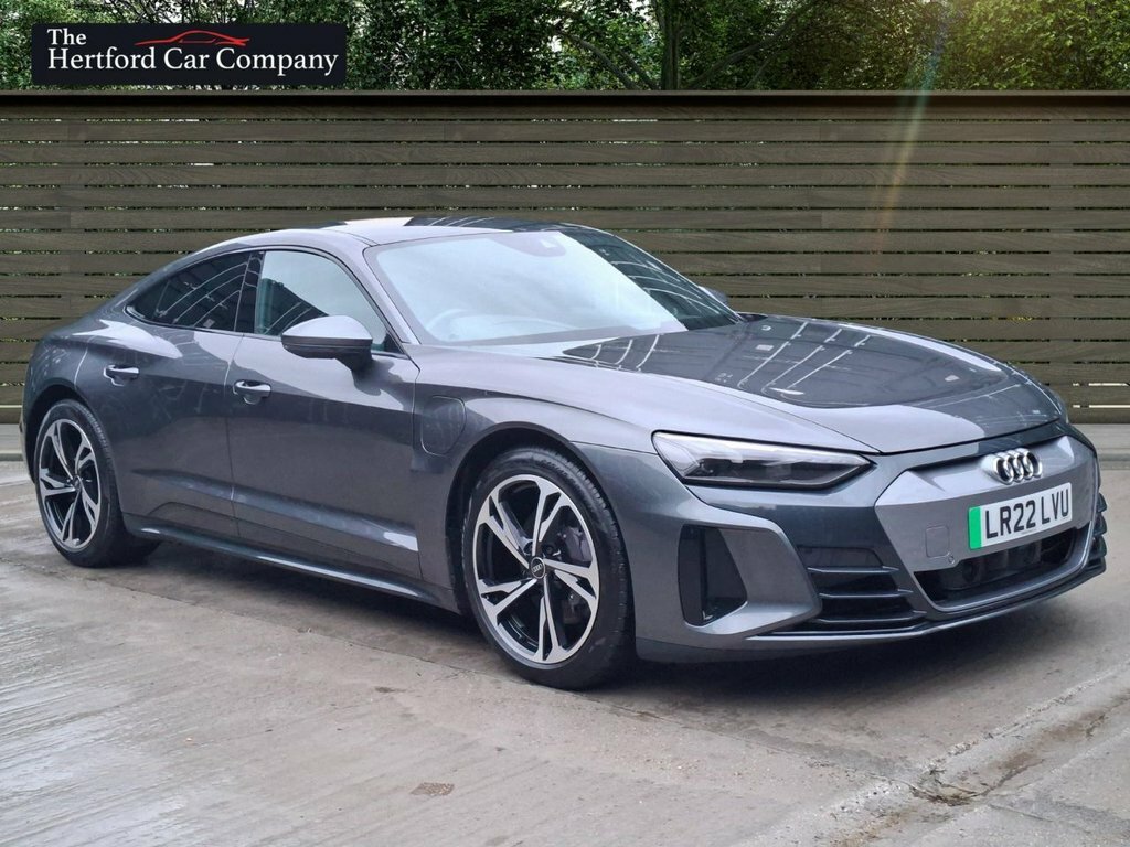 Audi E Tron GT Saloon Grey