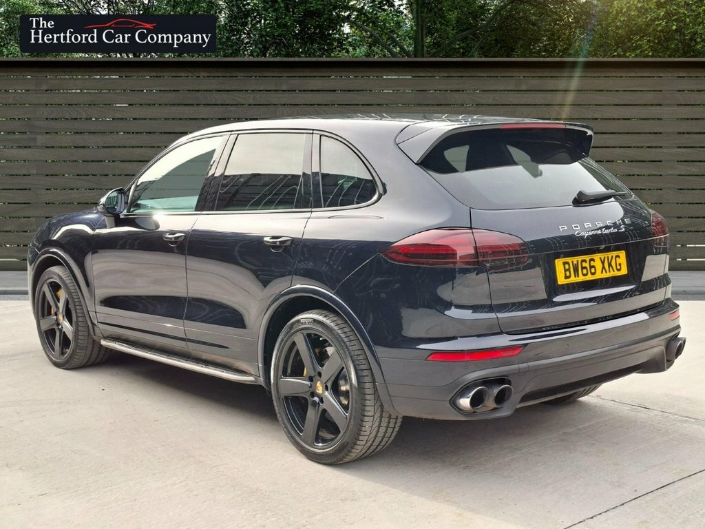 Porsche Cayenne 4.8L Turbo S Blue #5