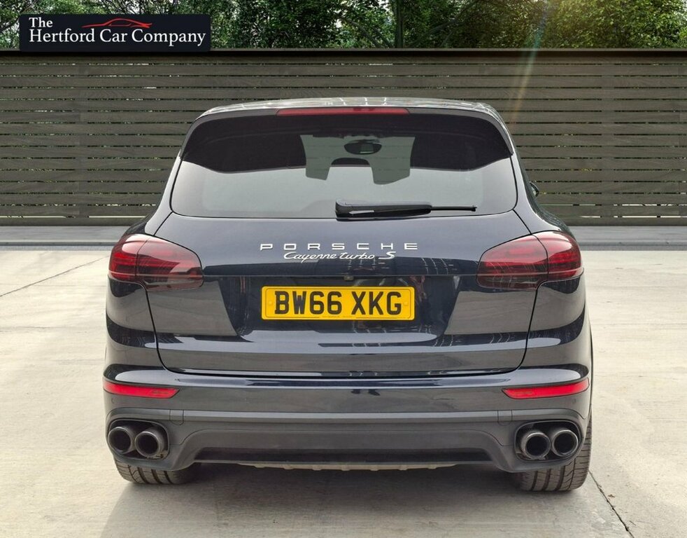 Porsche Cayenne 4.8L Turbo S Blue #6
