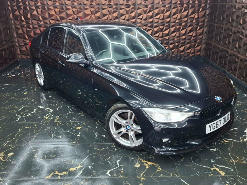 BMW 3 Series M Sport YG67OLO Black #2