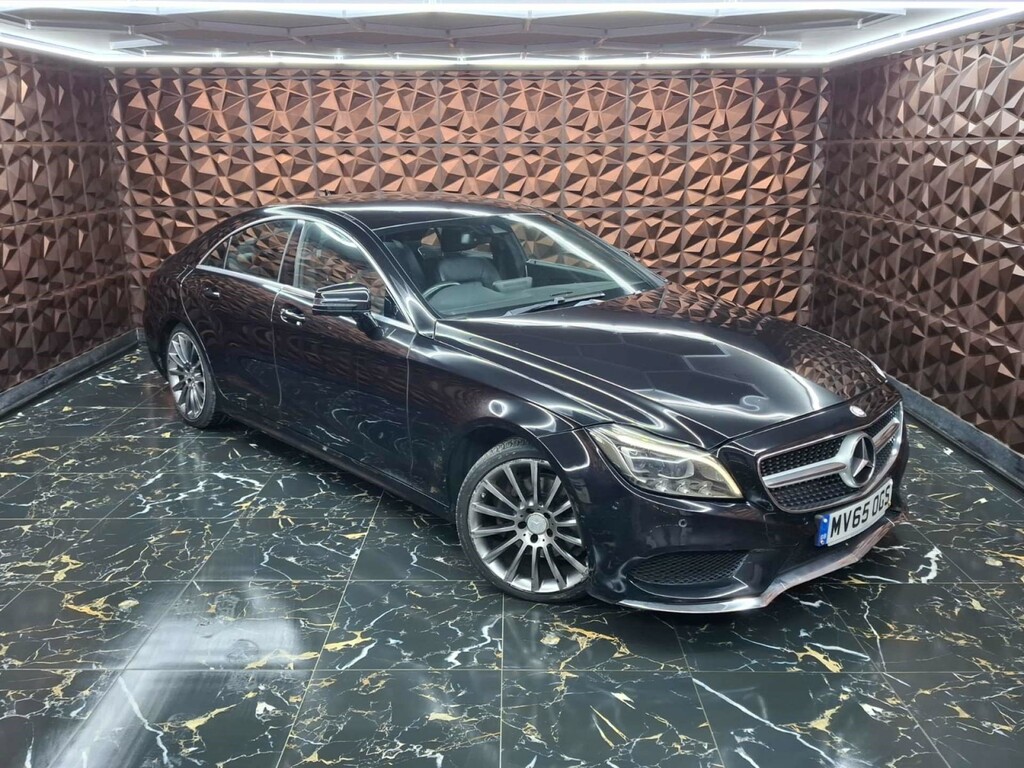 Mercedes-Benz CLS 220 D Amg Line MV65OGS Black #2