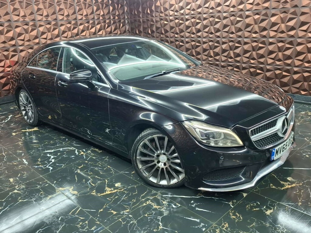 Mercedes-Benz CLS 220 D Amg Line MV65OGS Black #4