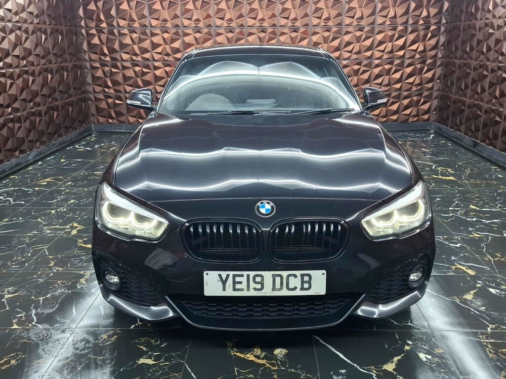BMW 1 Series 118D M Sport Shadow Edition YE19DCB Black #3