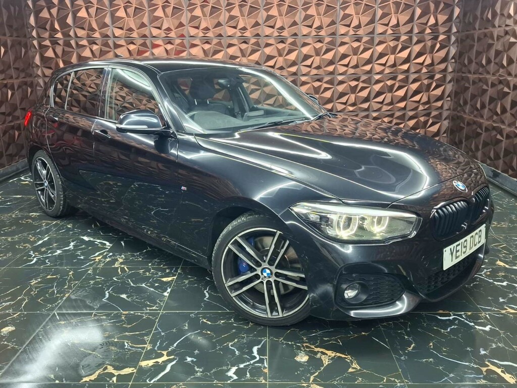 BMW 1 Series 118D M Sport Shadow Edition YE19DCB Black #2