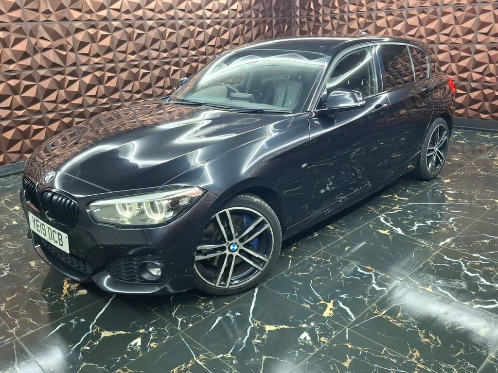 BMW 1 Series 118D M Sport Shadow Edition YE19DCB Black #4