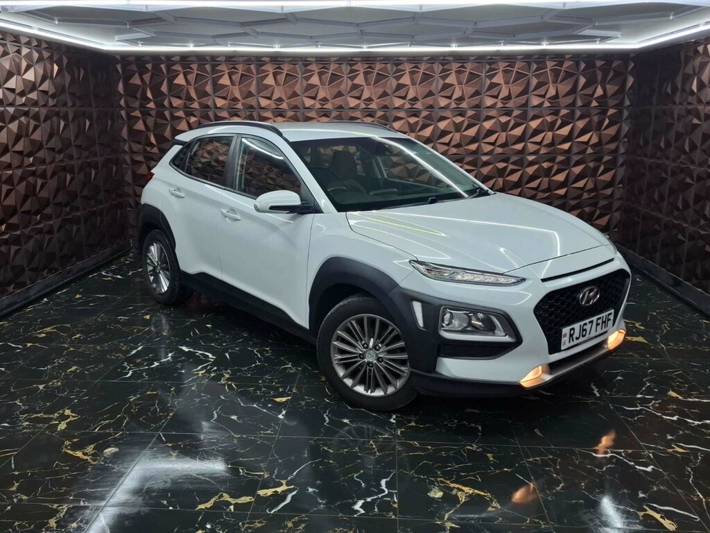 Hyundai Kona Se White #2