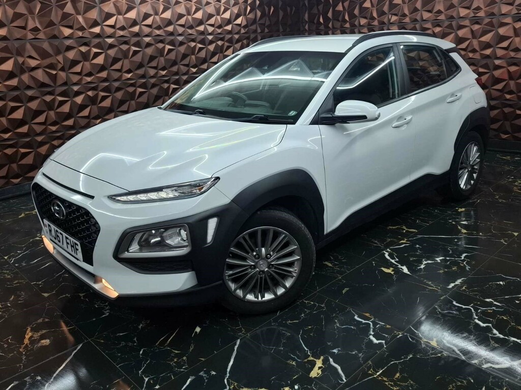 Hyundai Kona Se White #4