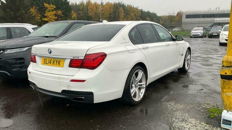 BMW 7 Series 3.0 740I Activehybrid 7 White #3
