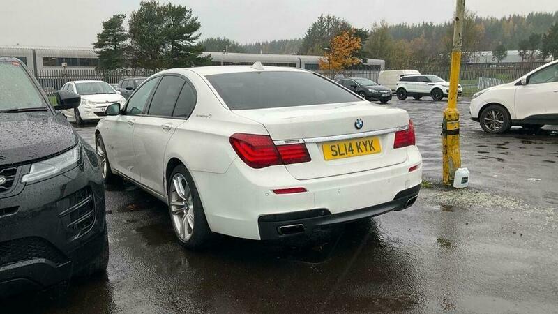 BMW 7 Series 3.0 740I Activehybrid 7 White #2
