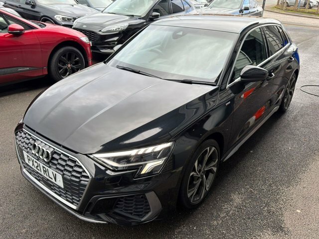 Audi A3 2021 1.5 Tfsi 35 S Line Sportback S Tro PX21RLV Black #6