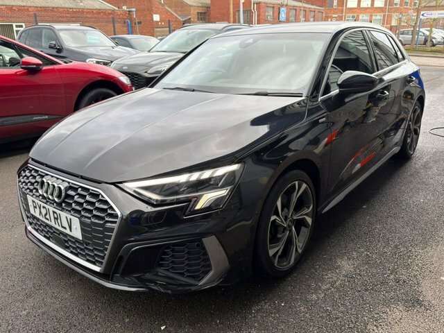 Audi A3 2021 1.5 Tfsi 35 S Line Sportback S Tro PX21RLV Black #5