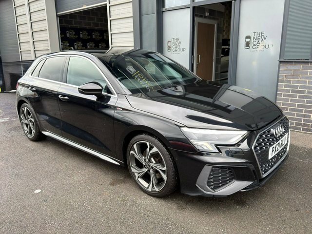 Audi A3 2021 1.5 Tfsi 35 S Line Sportback S Tro Black