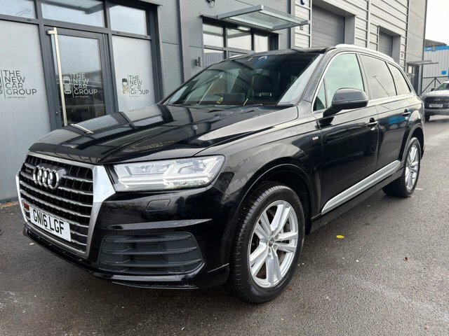 Audi Q7 2016 3.0 Tdi V6 S Line Suv Tiptronic Qu GN16LGF Black #2