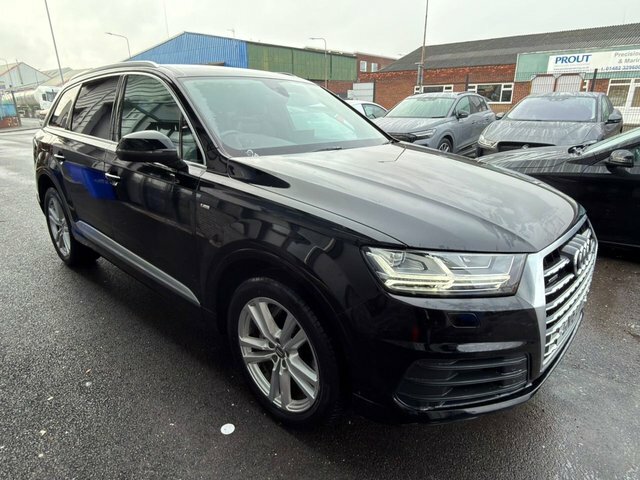Audi Q7 2016 3.0 Tdi V6 S Line Suv Tiptronic Qu GN16LGF Black #6